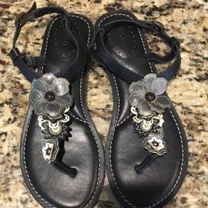 Fossil Flat Toe Sandals 7